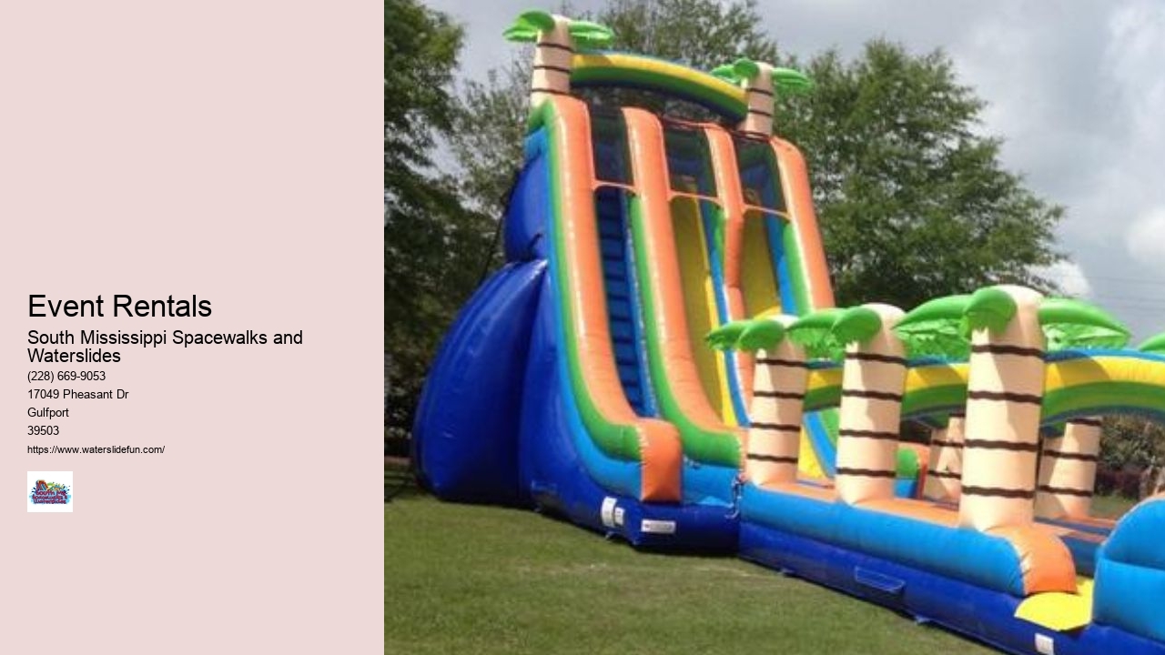 Event Rentals Gulfport MS